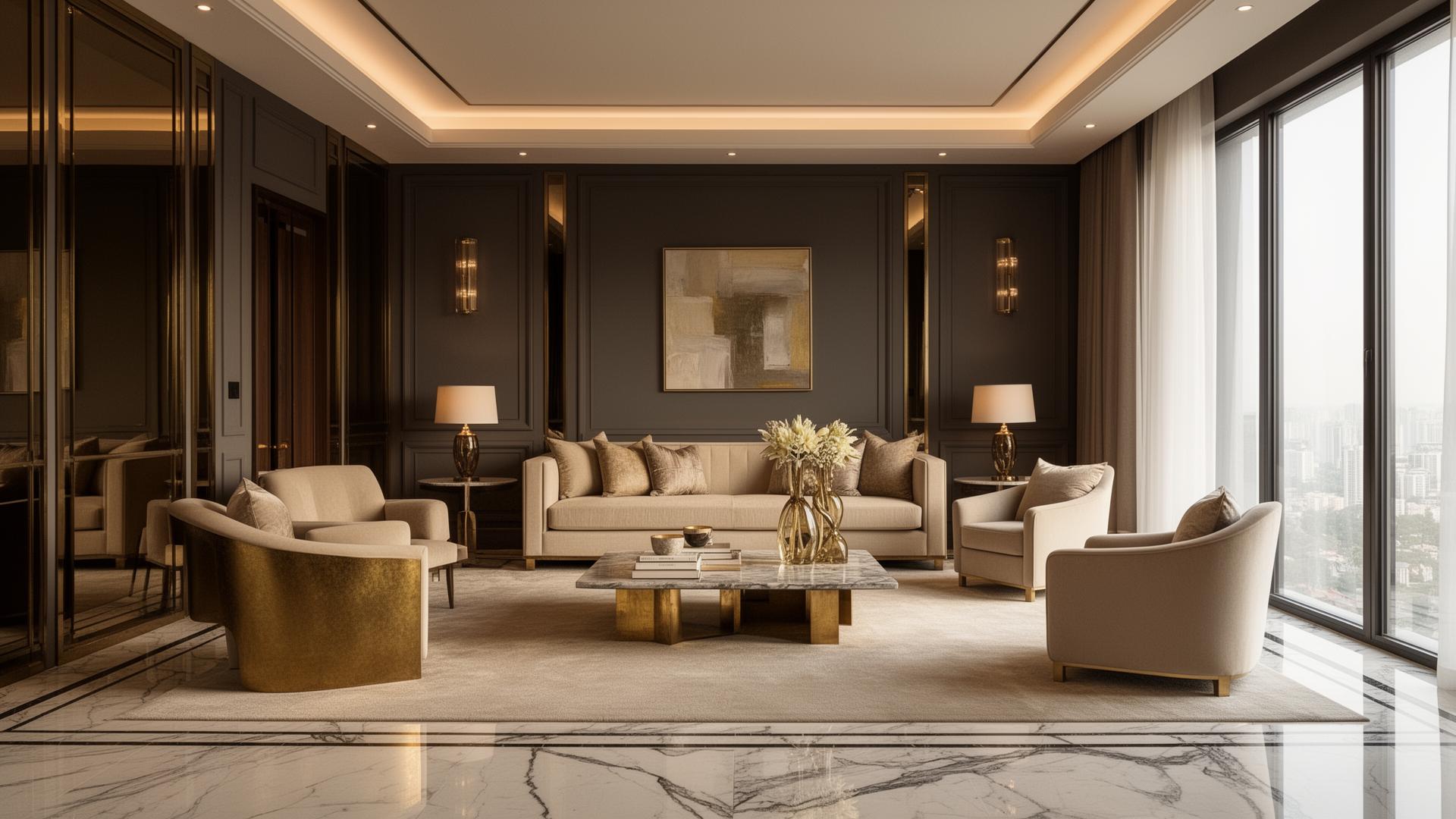 Luxury interior design by Hauz360